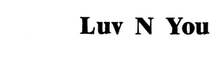 LUV N YOU logo