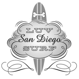 LUV SAN DIEGO SURF logo