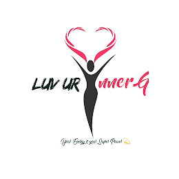 LUV UR INNERG YOUR ENERGY IS YOUR SUPER POWER logo