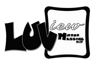 LUVIEW MIRROR MESSAGE KIT logo
