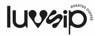 LUVSIP ROASTED COFFEE logo