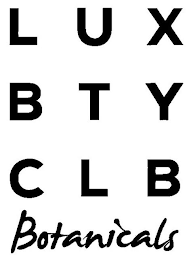 LUX BTY CLB BOTANICALS logo