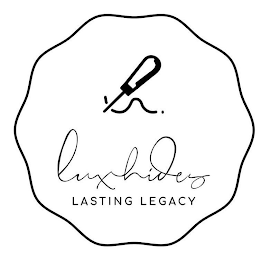 LUX HIDES LASTING LEGACY logo