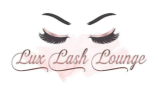 LUX LASH LOUNGE logo