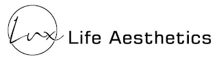 LUX LIFE AESTHETICS logo