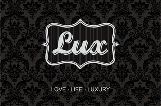 LUX LOVE-LIFE-LUXURY logo