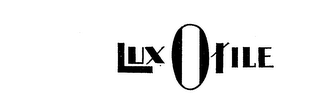 LUX O TILE logo