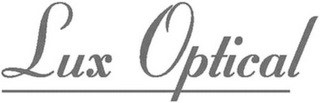 LUX OPTICAL logo