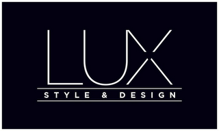 LUX STYLE & DESIGN logo