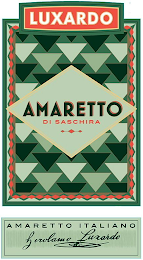 LUXARDO AMARETTO DI SASCHIRA AMARETTO ITALIANO GIROLAMO LUXARDO logo
