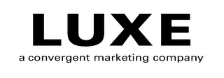 LUXE A CONVERGENT MARKETING COMPANY logo