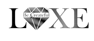 LUXE BE CREATEFUL logo