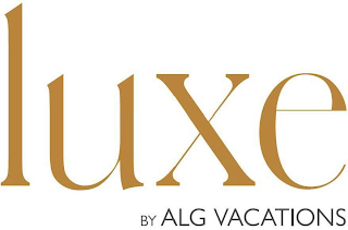 LUXE BY ALG VACATIONS logo
