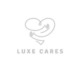 LUXE CARES logo