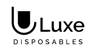 LUXE DISPOSABLES logo