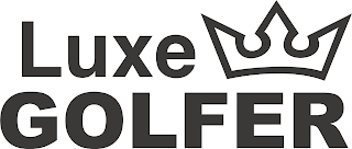 LUXE GOLFER logo