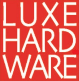 LUXE HARDWARE logo