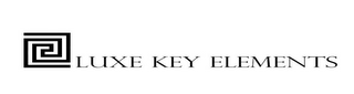 LUXE KEY ELEMENTS logo