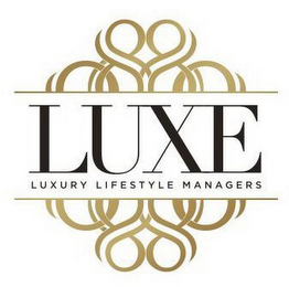 LUXE LUXURY LIFESTYLE MANAGERS logo
