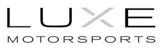 LUXE MOTORSPORTS logo