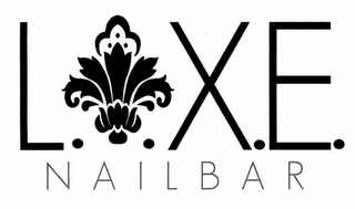 L.U.X.E. NAILBAR logo