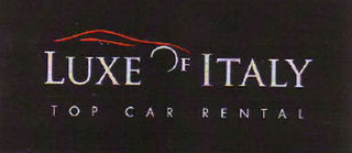 LUXE OF ITALY TOP CAR RENTAL logo