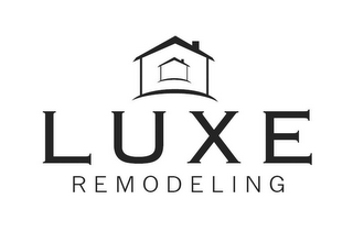 LUXE REMODELING logo