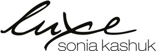 LUXE SONIA KASHUK logo