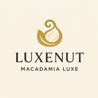 LUXENUT MACADAMIA LUXE logo