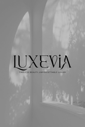 LUXEVIA TIMELESS BEAUTY...UNFORGETTABLE LUXURY logo