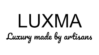 LUXMA LUXURY MADE BY ARTISANS logo