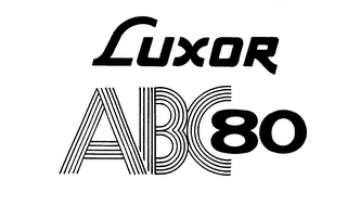 LUXOR ABC 80 logo