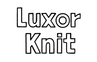 LUXOR KNIT logo