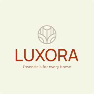 LUXORA ESSENTIALS FOR EVERY HOME logo