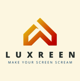 LUXREEN MAKE YOUR SCREEN SCREAM logo