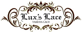 LUX'S LACE TAKEDA LACE logo