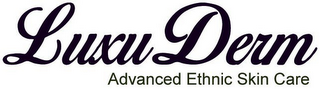 LUXUDERM - ADVANCED ETHNIC SKIN CARE logo