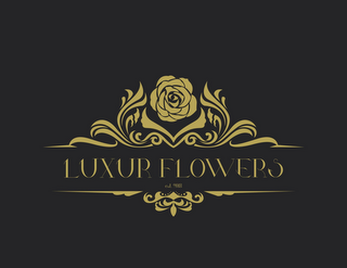 LUXUR FLOWERS EST. 2018 logo