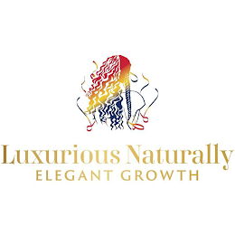 LUXURIOUS NATURALLY ELEGANT GROWTH logo