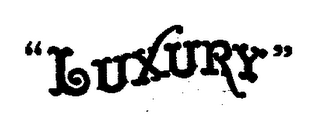 "LUXURY" logo