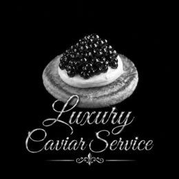 LUXURY CAVIAR SERVICE logo