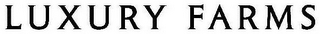 LUXURY FARMS logo