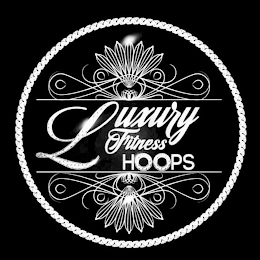 LUXURY FITNESS HOOPS logo