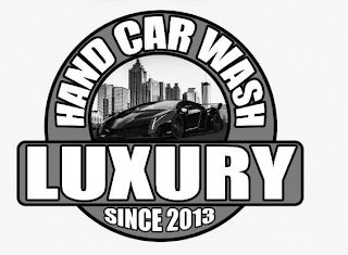 LUXURY HAND CAR WASH SINCE 2013 logo