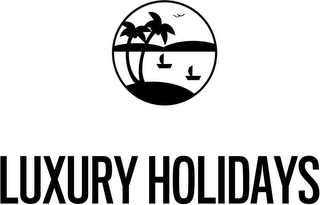 LUXURY HOLIDAYS logo