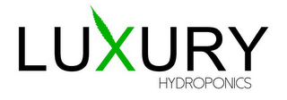 LUXURY HYDROPONICS logo