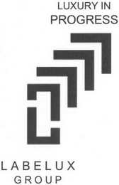 LUXURY IN PROGRESS LABELUX GROUP logo
