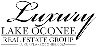 LUXURY LAKE OCONEE REAL ESTATE GROUP LUXURYLAKEOCONEE.COM logo