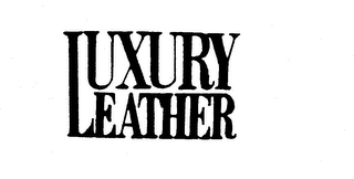 LUXURY LEATHER logo