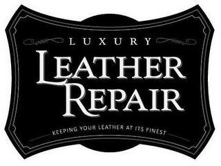 LUXURY LEATHER REPAIR KEEPING YOUR LEATHER AT ITS FINEST logo